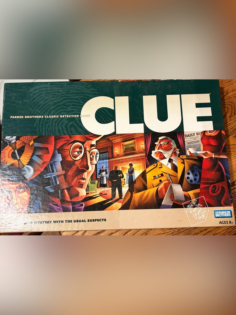 1996, 2002 Clue Detective Game-SEE DESCRIPTION